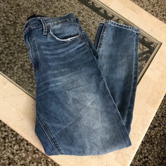 Lucky Brand Denim - Skinny high waisted jeans.